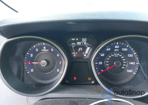 2013 Hyundai Elantra Gls из США, поврежденный, VIN 5NPDH4AE2DH347303